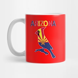 Red Cardinal Arizona Mug